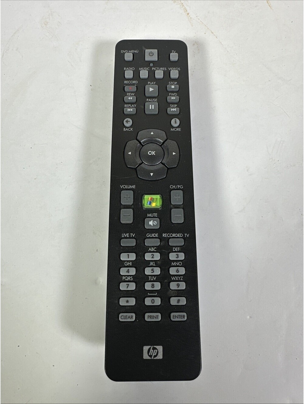 HP RC6 IR Remote Control 5088-8734 OEM for Windows Media Center PC Tested